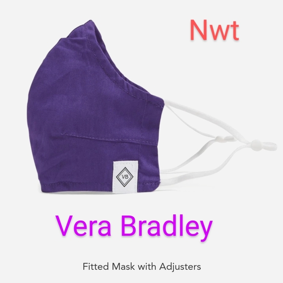 Vera Bradley face mask w/ adjusters - Picture 2 of 2